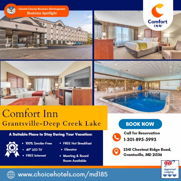 Business Spotlight 
Comfort Inn at Deep Creek Lake
